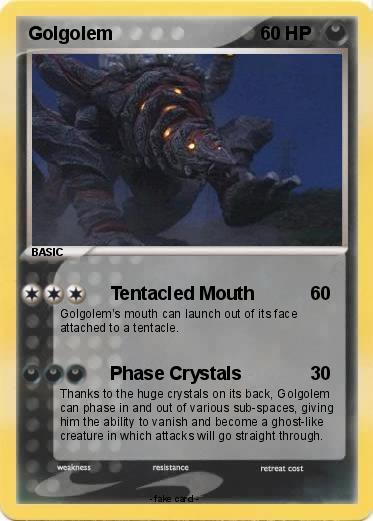 Pokemon Golgolem