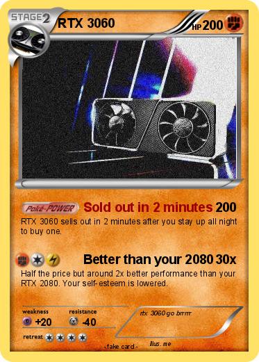 Pokemon RTX 3060
