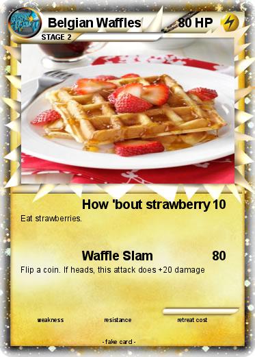 Pokemon Belgian Waffles