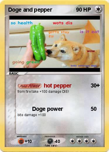 Pokemon Doge and pepper
