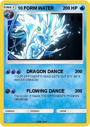 Pokemon 10 FORM WATER