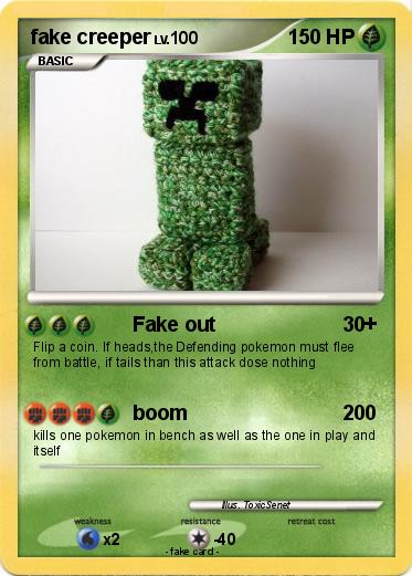 Pokemon fake creeper