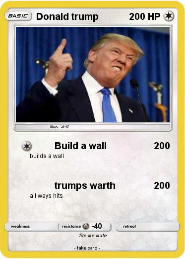 Pokemon Donald trump