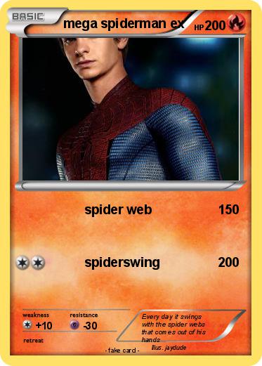 Pokemon mega spiderman ex