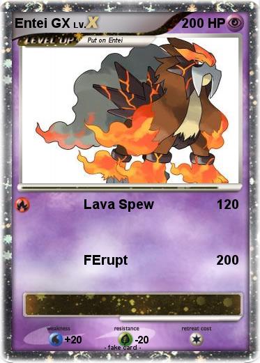 Pokemon Entei GX