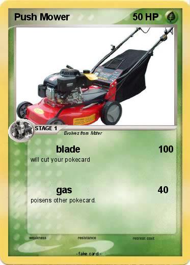 Pokemon Push Mower