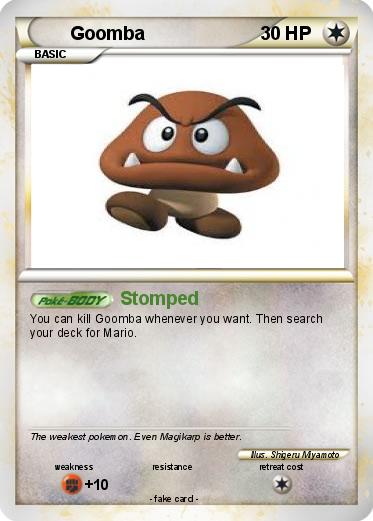 Pokemon Goomba