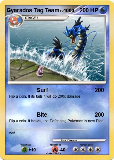Pokemon Gyarados Tag Team