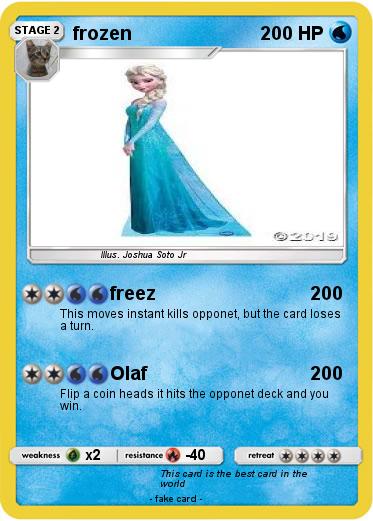 Pokemon frozen