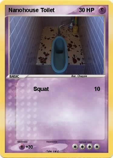 Pokemon Nanohouse Toilet