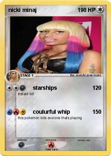 Pokemon nicki minaj