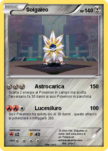Pokemon Solgaleo