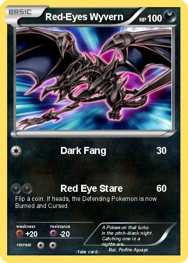 Pokemon Red-Eyes Wyvern