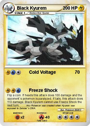 Pokemon Black Kyurem