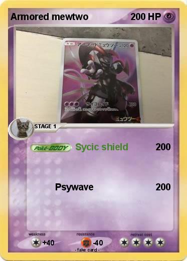 Pokemon Armored mewtwo