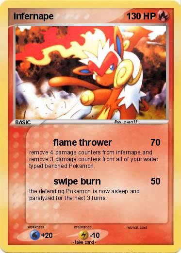 Pokemon infernape