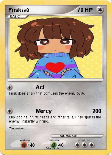 Pokemon Frisk Pokemon Frisk