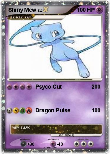 Pokemon Shiny Mew