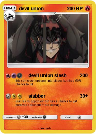 Pokemon devil union