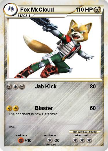 Pokemon Fox McCloud