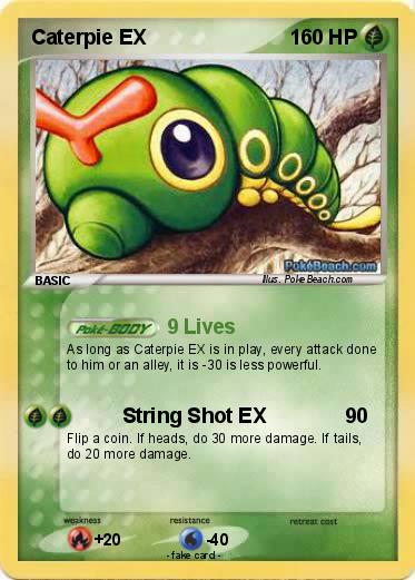 Pokemon Caterpie EX