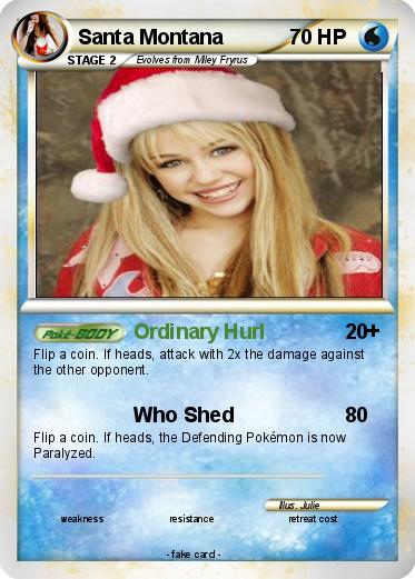 Pokemon Santa Montana