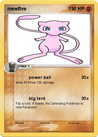 Pokemon mewfive