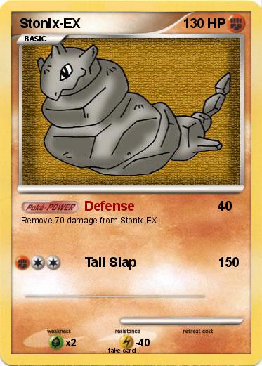 Pokemon Stonix-EX