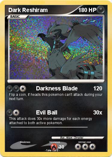 Pokemon Dark Reshiram