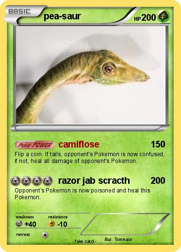 Pokemon pea-saur
