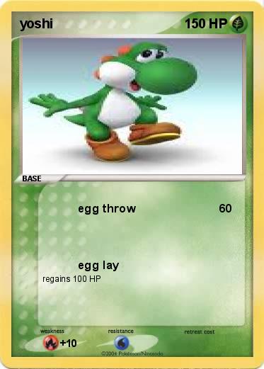 Pokemon yoshi 