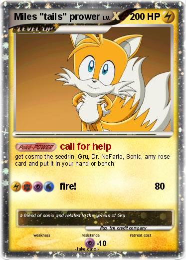 Pokemon Miles "tails" prower