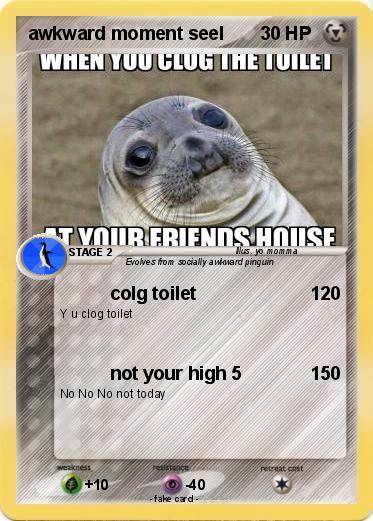 Pokemon awkward moment seel