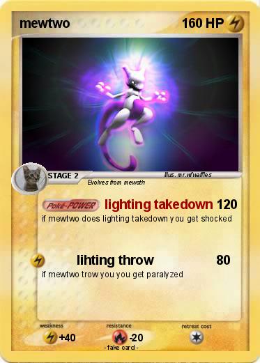 Pokemon mewtwo
