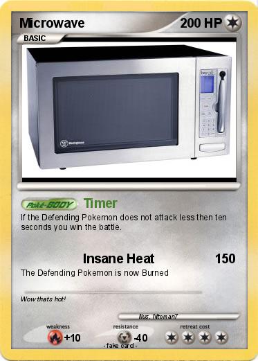 Pokemon Microwave
