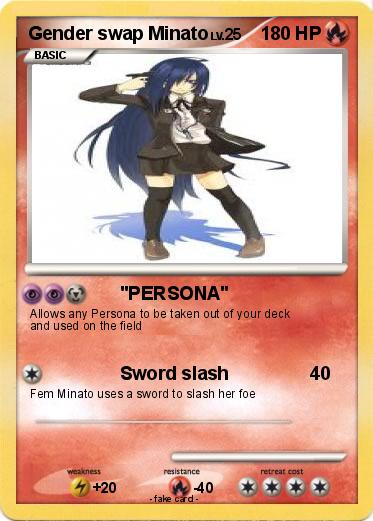 Pokemon Gender swap Minato