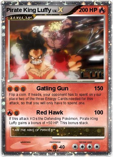 Pokemon Pirate King Luffy