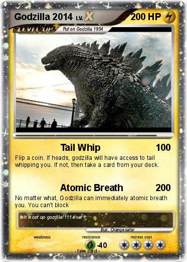 Pokemon Godzilla 2014