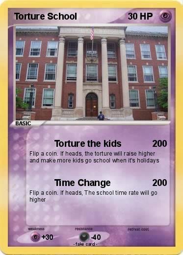 Pokemon Torture School
