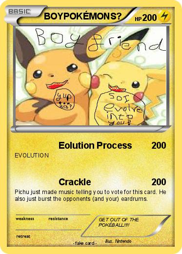 Pokemon BOYPOKÉMONS?