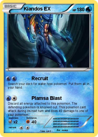 Pokemon Kiandos EX