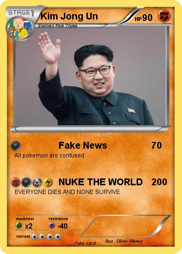 Pokemon Kim Jong Un