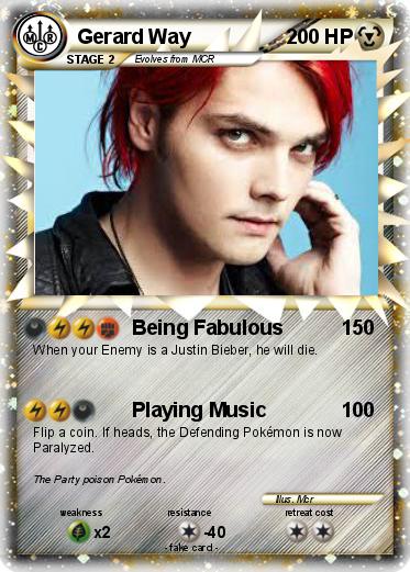 Pokemon Gerard Way