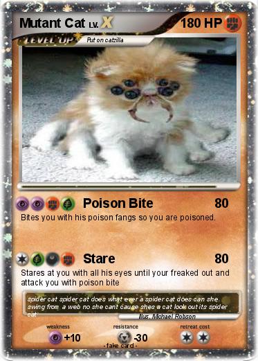 Pokemon Mutant Cat