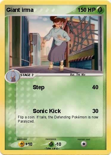 Pokemon Giant irma