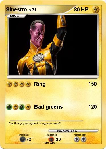 Pokemon Sinestro