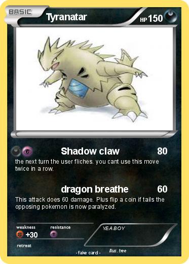 Pokemon Tyranatar