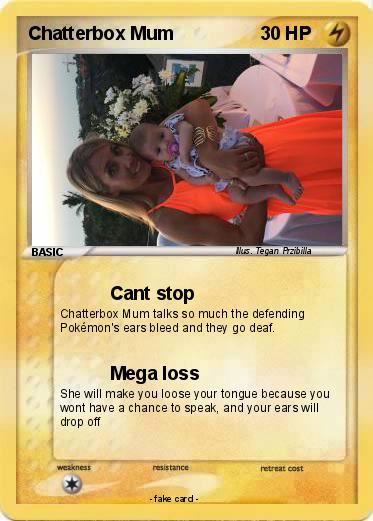 Pokemon Chatterbox Mum