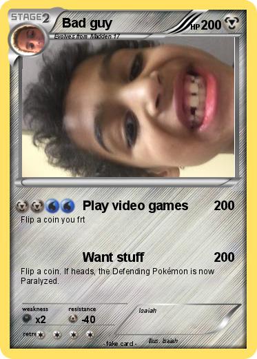 Pokemon Bad guy