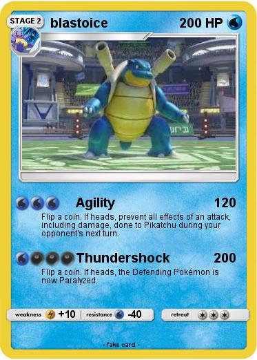 Pokemon blastoice